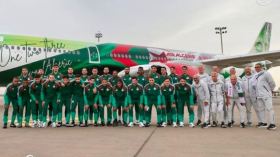 بِالصور: “محاربو الصحراء” يطيرون نحو أمريكا