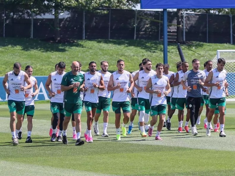 Les Fennecs reprennent les entraînements en prévision du match face à la Jordanie