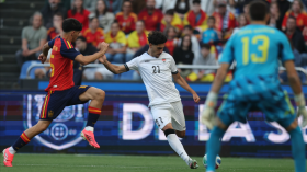 بالفيديو.. لاعب المنتخب العراقي يسجل هدفا جميلا في مرمى إسبانيا