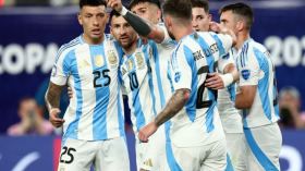 عاصفة تضرب معسكر منتخب الأرجنتين في أمريكا