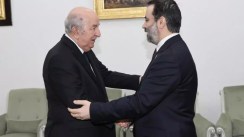 Le Président de la République reçoit le ministre syrien des Affaires étrangères et des Expatriés