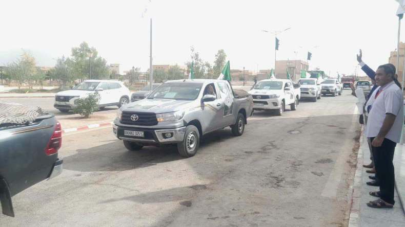 تشريعيات 2 جويلية.. انطلاق أول مكتب اقتراع متنقل بتندوف