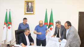 جلاوي يتابع مشروع خط السكة الحديدية ورقلة–عين صالح–تمنراست