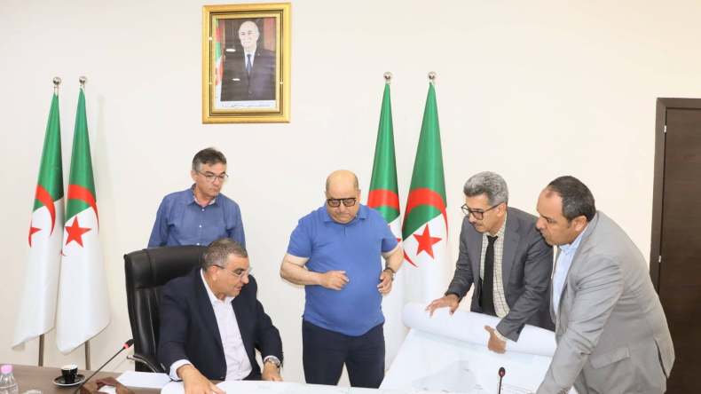 جلاوي يتابع مشروع خط السكة الحديدية ورقلة–عين صالح–تمنراست