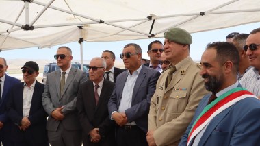 جلاوي يطلق أشغال تمديد منشأة هيدروليكية بمطار تبسة