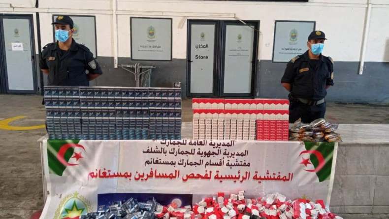 جمارك الشلف تحجز نحو 24 ألف قرص مهلوس
