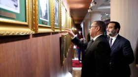 سعيود يستقبل الشيباني بقصر الحكومة  