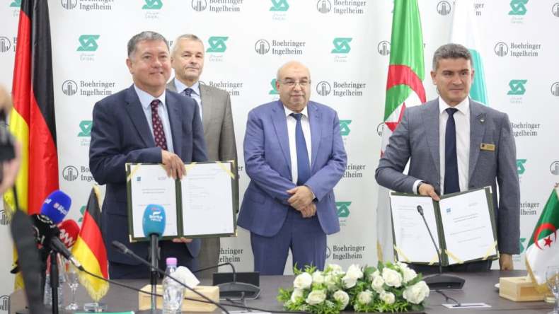 صيدال توقع اتفاقية مع “بوهرنجر إنجلهايم” الألمانية لإنتاج علاج مبتكر للتليف الرئوي