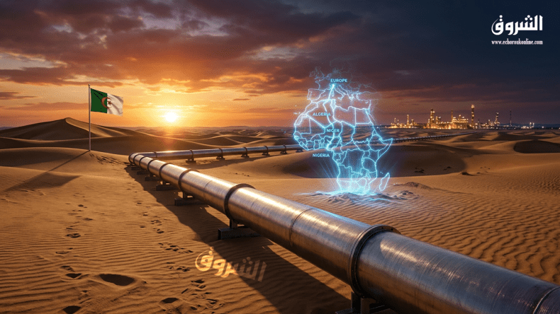 Trans-Saharan gas pipeline.. Algeria gains a new energy card