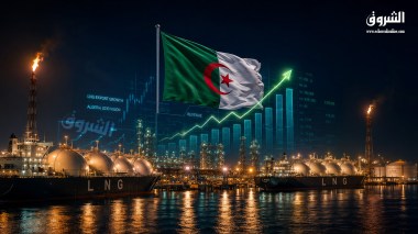 صادرات الجزائر من الغاز المسال تقفز 48% وتسجل أعلى مستوى في 7 أشهر