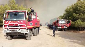الحماية المدنية: إخماد 91 حريقًا واستمرار 12 بؤرة عبر 11 ولاية