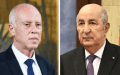 الرئيس تبون يتلقى مكالمة من نظيره التونسي