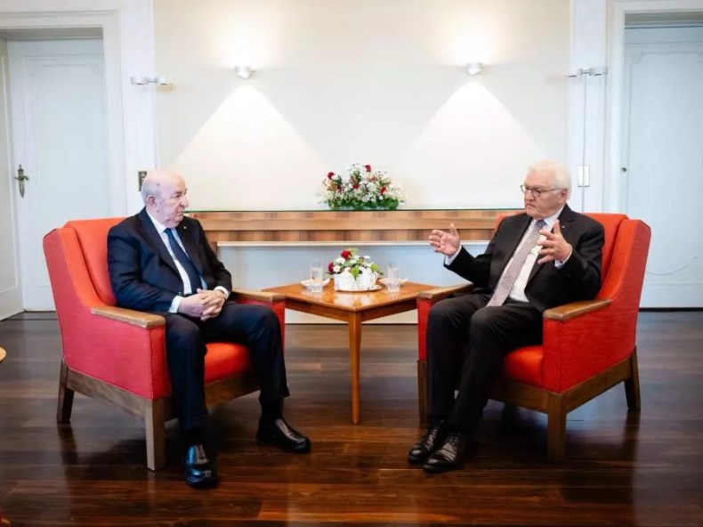 Entretien en tête-à-tête à Berlin entre le président de la République et son homologue allemand