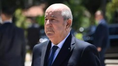 Arrivée du président de la République à l’Académie militaire de Cherchell pour présider la cérémonie de sortie de promotions