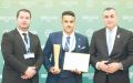 أطمح إلى مواصلة رفع الراية الوطنية في المحافل الدولية