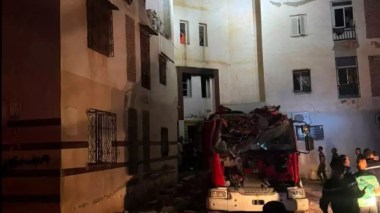 Oran: 16 blessés dans un incendie suivi d’une explosion dans un immeuble à Oued Tlelat