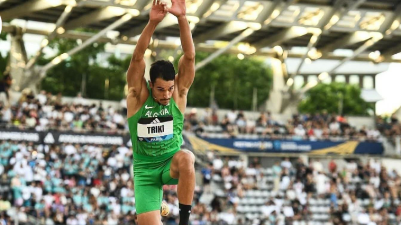 الجزائري تريكي يتوّج بالذهب في منافسات اليوم العالمي للوثب