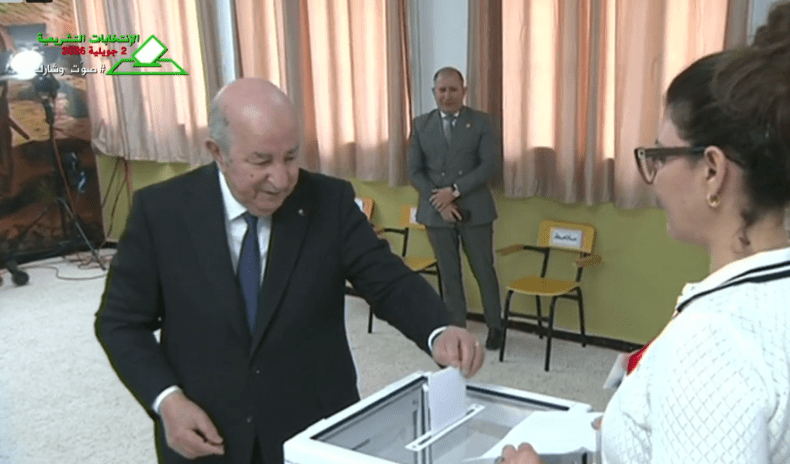 Législatives: Le président de la République accomplit son devoir électoral