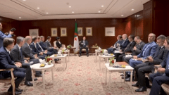 الرئيس تبون يستقبل كبار رجال الأعمال الألمان ببرلين (فيديو)