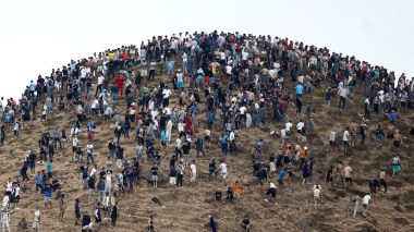 حوالي 60 ألف شخص دخلوا سبتة من المغرب في 24 ساعة