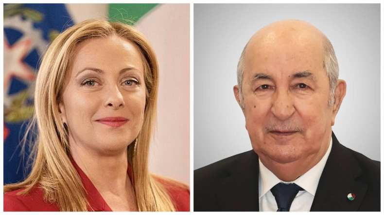 Le Président de la République reçoit un appel téléphonique de Giorgia Meloni