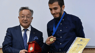 تكريم الطلبة أبطال العالم في المسابقة الدولية للرياضيات 2026