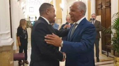 M. Sayoud reçu à Rome par son homologue italien
