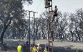Incendies: Réparation de plus de 35 km de réseau électrique à Skikda