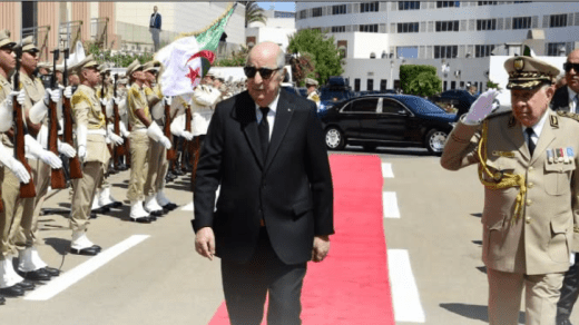 الرئيس تبون يترأس مراسم الاحتفال باليوم الوطني للجيش
