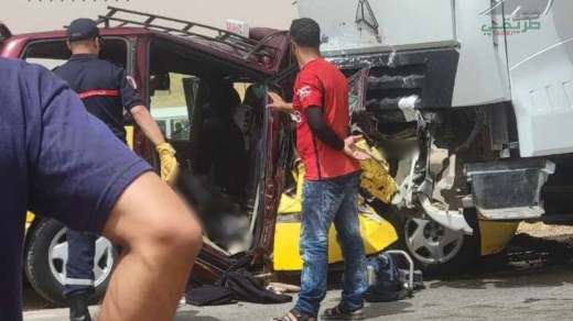 6 وفيات في حادث مرور مروع بولاية تيارت