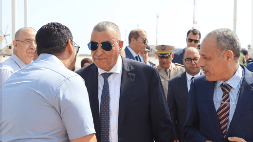جلاوي يتابع تقدم مشروع الخط المنجمي الشرقي وتوسعة ميناء عنابة