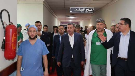 سعيود يحل بولاية جيجل لمتابعة وضعية الحرائق