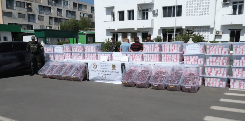 Security Forces Seize Over 4 Quintals of Cannabis and Nearly 2 Million Hallucinogenic Pills