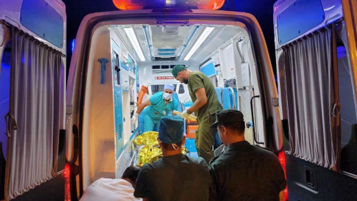 وهران تستقبل 14 مصابا في حرائق جيجل لتلقي العلاج المتخصص