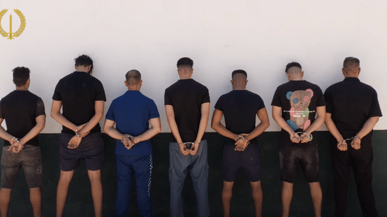 بالفيديو.. توقيف 7 أشخاص تورطوا في إحراق مسكن بوهران