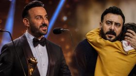 قصي خولي يتوج بموركس دور عن «بخمس أرواح» ويهدي الجائزة لابنه بكلمات مؤثرة