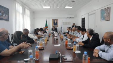 تنصيب المدير العام الجديد للصيدلية المركزية للمستشفيات