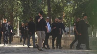 بن غفير يقتحم المسجد الأقصى