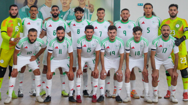 المنتخب الجزائري لـ”الفوتسال” في تربص تحضيري