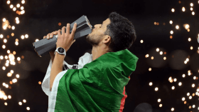 هذا ما قاله سجاتي بعد التتويج بالميدالية الذهبية (فيديو)