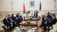 La Présidente du Conseil de la République de Biélorussie quitte Alger