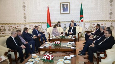 La Présidente du Conseil de la République de Biélorussie quitte Alger
