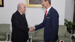 Le Président de la République reçoit le ministre des Affaires étrangères et européennes de la République slovaque
