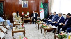 Le ministre de l’Intérieur reçoit l’ambassadrice d’Italie en Algérie