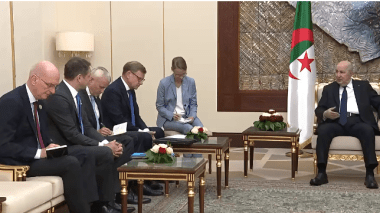 الرئيس تبون يستقبل وزير الخارجية الألماني يوهان فاديفول
