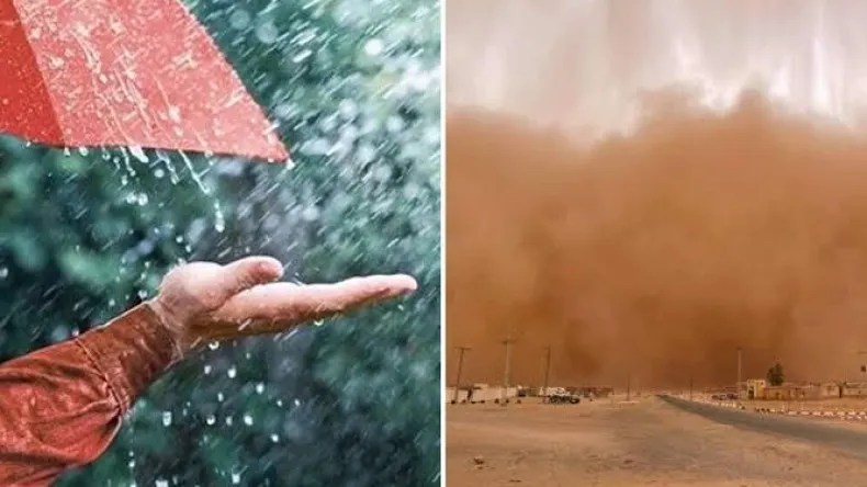 تنبيه: أمطار رعدية وزوابع رملية عبر 12 ولاية