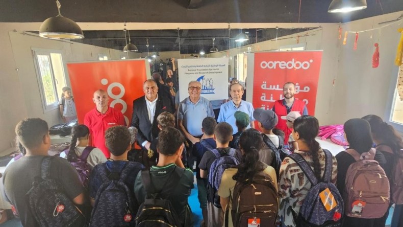 قافلة وطنية تضامنية لتوزيع المحافظ المدرسية