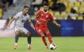 محرز يفتتح عدّاد التهديف