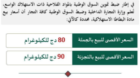 البطاطا.. تعليمة جديدة لتسقيف الأسعار