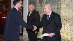 President Abdelmadjid Tebboune Receives Credentials From 6 New Ambassadors